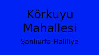 Körkuyu Mahallesi Thumbnail