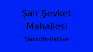 Şair Şevket Mahallesi Thumbnail