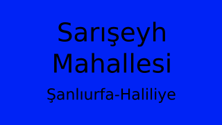 Sarışeyh Mahallesi Thumbnail
