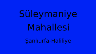 Süleymaniye Mahallesi Thumbnail