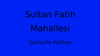 Sultan Fatih Mahallesi Thumbnail