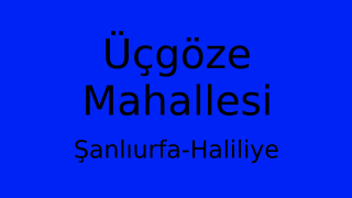 Üçgöze Mahallesi Thumbnail