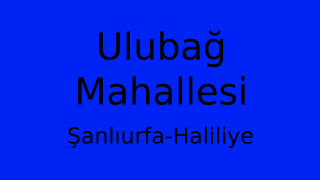 Ulubağ Mahallesi Thumbnail