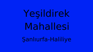 Yeşildirek Mahallesi Thumbnail