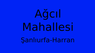 Ağcıl Mahallesi Thumbnail