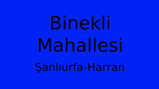Binekli Mahallesi Thumbnail