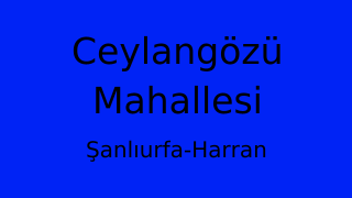 Ceylangözü Mahallesi Thumbnail