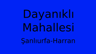 Dayanıklı Mahallesi Thumbnail
