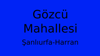 Gözcü Mahallesi Thumbnail