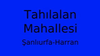 Tahılalan Mahallesi Thumbnail