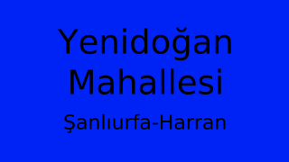 Yenidoğan Mahallesi Thumbnail