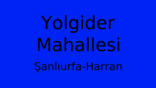Yolgider Mahallesi Thumbnail