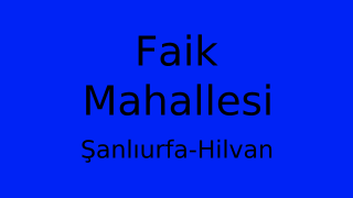 Faik Mahallesi Thumbnail