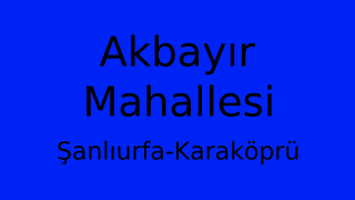 Akbayır Mahallesi Thumbnail