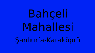 Bahçeli Mahallesi Thumbnail