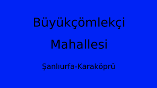 Büyükçömlekçi Mahallesi Thumbnail