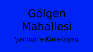 Gölgen Mahallesi Thumbnail