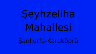 Şeyhzeliha Mahallesi Thumbnail