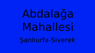 Abdalağa Mahallesi Thumbnail