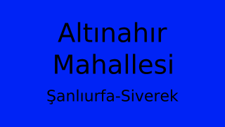 Altınahır Mahallesi Thumbnail