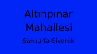 Altınpınar Mahallesi Thumbnail