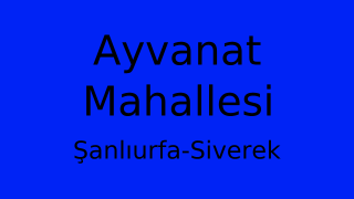 Ayvanat Mahallesi Thumbnail