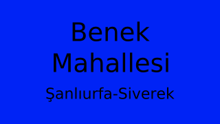 Benek Mahallesi Thumbnail