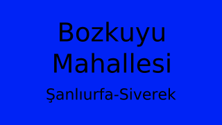 Bozkuyu Mahallesi Thumbnail