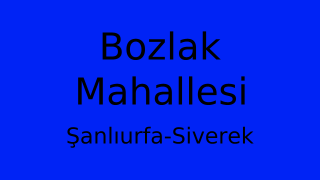 Bozlak Mahallesi Thumbnail