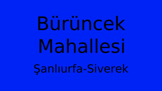 Bürüncek Mahallesi Thumbnail