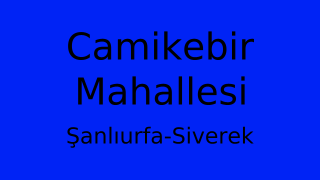Camikebir Mahallesi Thumbnail