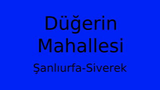 Düğerin Mahallesi Thumbnail