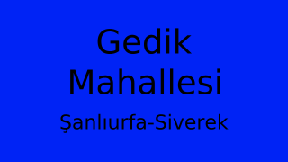 Gedik Mahallesi Thumbnail