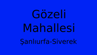Gözeli Mahallesi Thumbnail
