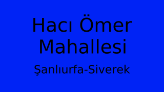 Hacı Ömer Mahallesi Thumbnail