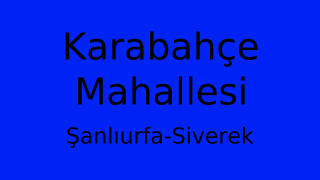 Karabahçe Mahallesi Thumbnail