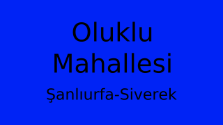 Oluklu Mahallesi Thumbnail