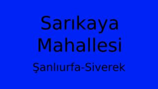 Sarıkaya Mahallesi Thumbnail