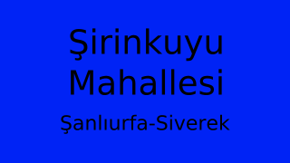 Şirinkuyu Mahallesi Thumbnail