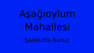 Aşağıoylum Mahallesi Thumbnail