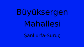 Büyüksergen Mahallesi Thumbnail