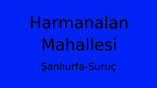 Harmanalan Mahallesi Thumbnail