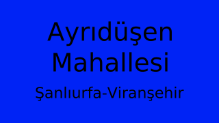 Ayrıdüşen Mahallesi Thumbnail