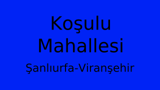Koşulu Mahallesi Thumbnail