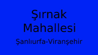 Şırnak Mahallesi Thumbnail