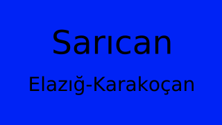 Sarıcan, Karakoçan, Elazığ Thumbnail