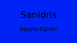 Sarıidris, Eğirdir, Isparta Thumbnail