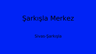 Şarkışla Belediyesi, Sivas Thumbnail