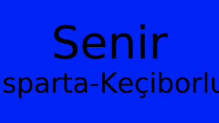 Senir, Keçiborlu, Isparta Thumbnail