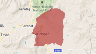 Serinhisar Belediyesi, Denizli Harita Thumbnail